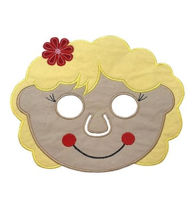 Kız Çocuk Maske (Bej)