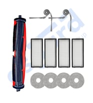 Roborock Saros Z70 Uyumlu 1 Ana Fırça 2 Yan Fırça 4 Filtre 4 Mop