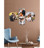 4 Parçalı Dekoratif MDF Tablo Seti