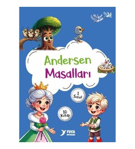 ANDERSEN MASALLARI 10 KİTAP SET + SORU KİTABI  ( 1. SINIFLAR İÇİN)
