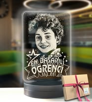 Karne Hediyesi Led Gece Lambası (Beyaz)