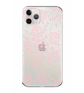 Apple iPhone 11 Pro Uyumlu Kamera Korumalı Tıpalı Kapak Nostalji Desen TasarımlıŞeffaf Kılıf