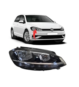 Vw Golf 7.5 Sağ Ön Far Komple 2017-2020 5G1941006D