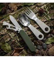 Knivox Çok Amaçlı Çakı ve Çatal Kaşık Seti