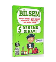 2. Sınıf 5 li Bilsem Deneme Sınavı Tamamı Video Çözümlü Ardışık Yayınları