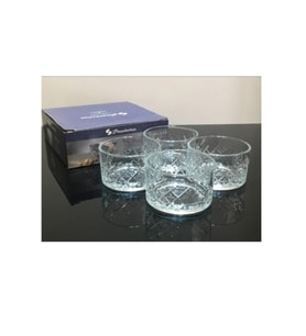 Set of 4 Elegant 255cc Classic Bowls, Durable and Stylish Design