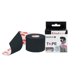 Kindmax Sporcu Bandı Kinesio Tape Siyah Renk