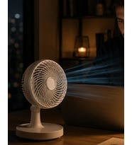Masaüstü Fan Sessiz Çalışan 2 Hızlı Otomatik Salınımlı Fan