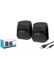 Hadron HD6024 1+1 Bilgisayar Hoparlörü Stereo 2x3W Siyah