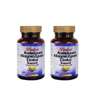 Balen Kalsiyum Magnezyum Çinko 709 Mg 90 Kapsül x 2 Adet