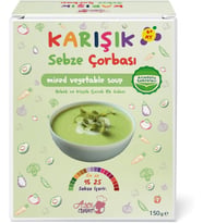 Aşçı Anne Karışık Sebze Çorbası - 6 + Ay
