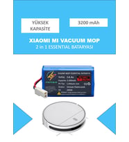 XIAOMI MI VACUUM MOP 2 in 1 ESSENTIAL BATARYA - YÜKSEK KAPASTİTE