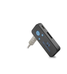 AUX Bluetooth Ses Alıcı Adaptör Handsfree - Siyah HD9004