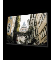 İstanbul Galata Kulesi Manzara 4mm Dayanıklı Cam Tablo Temperli Cam