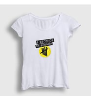 Presmono Kadın Beyaz Logo V2 5 Seconds Of Summer T-Shirt 383681tt (Beyaz)