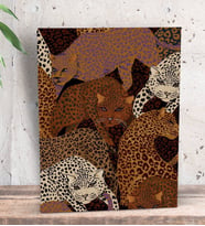 BK Gift Yatak Odası Konseptli  Dekoratif Mini Kanvas Tablo 15x20cm-17