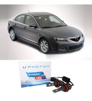 Mazda 3 Led Xenon Uzun Far Ampulü HB3 Ultimate Yeni Seri Beyaz 2003-2008