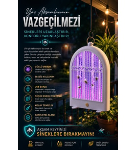 Asılabilir Tasarımıyla Pratik Böcek Yakalama Sistemi