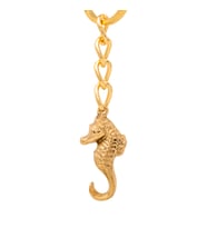 Anahtarlık Deniz Atı Pirinç Döküm (Bronz)