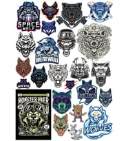 Kurt Sticker Set 8 20 Parça Telefon, Tablet, Defter, Laptop Sticker