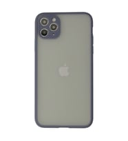 Apple İphone 12 Pro Max Kılıf Montreal Silikon Kapak - Gri