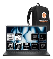 Dell Pro 15 Essential i7 1355U Notebook 48GB RAM 1TB SSD 15.6" FHD 120Hz Win11 Pro + Per4 Çanta PV15250007P418