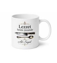 Aşçıbaşı Sous Chef Mutfak Şefi Bıçak Becerisi Tadım Kaşığı Kupa Bardak Hediye