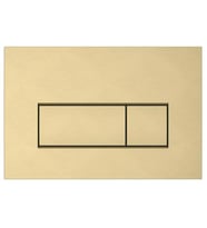 740-2325 - Vitra Root Square Kumanda Paneli - Fırçalı Altın