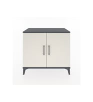 Hyperion Şifonyer 2 Kapaklı 88x44x80 Antrasit-Aytaşı