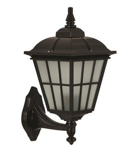 AVONNI BAP-68183-BSY-M2 Siyah Boyalı Dış Mekan Aydınlatma E27 ABS Polikarbon Cam 25x20cm