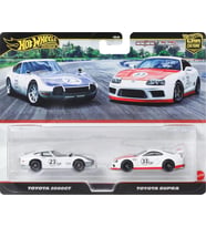 Hot Wheels Premium JBL03 Car Culture 2 Pack Toyota 2000GT // Toyota Supra