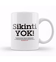 Sikinti Yok Karadeniz Kupa Bardak Porselen
