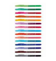 Dong-A My Color 2-Tone Çift Renkli Keçeli 15 Kalem 30 Renk Set 