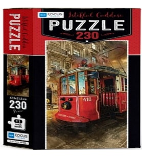 Blue Fus İstiklal Caddesi - Puzzle 230 Parça