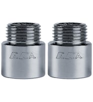 2 Adet ECA 1/2 2cm Uzatma Krom (Musluk Uzatma) 102134015 Pirinç  E.C.A