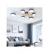 Conza Led Avize Gri 6'lı