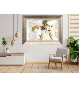Gümüş Çerçeveli Tablo nb1253