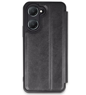 Newface Vivo Y18 Kılıf Flip Cover - Siyah