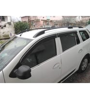 Kml34tuning55 Dacia Logan Mcv Krom Cam Çıtası 4 Parça  2013 ve Üzeri Paslanmaz  Çelik