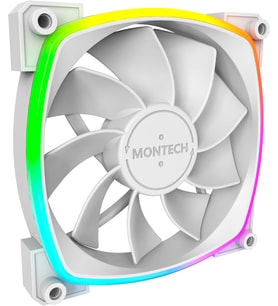RX 120 ARGB Ters Fan 1600PWM, Üst Düzey Dayanıklılık, Sessiz Performans ve Çarpıcı ARGB Tasarımı (120 mm, Beyaz)