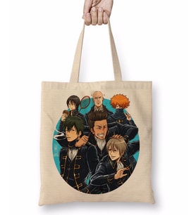 Gintama Naruto Hellsing One Piece Anime Death Note Bez Çanta Uzun Saplı