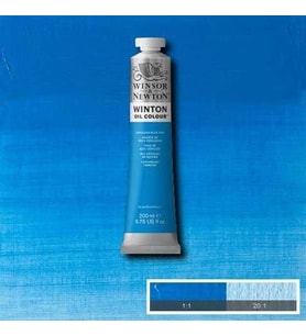 Winsor & Newton Winton Yağlı Boya 200 ml. 10 Cerulean Blue Hue 