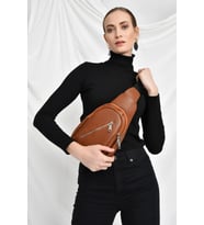 Bagzone Taba Kadın İki Bölmeli Bel Çantası