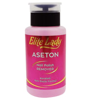 Elit Lady 200 Ml Aseton Keratinli Ekstra Güçlü Oje Çıkarıcı Tırnak Uzamasına Yardımcı Besleyici Aseton