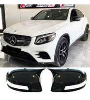 Mercedes GLC X253 Batman Yarasa Ayna Kapağı Piona Black ABS 2015 ve üzeri