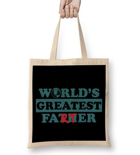 Worlds Greatest Farter 03 Bez Çanta Uzun Saplı