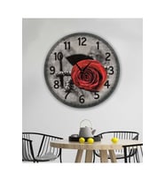 bilge Tasarım retro Duvar Saati 40 x 40 CM (Karışık)