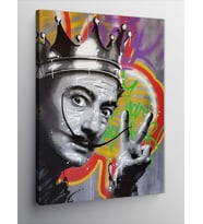 Kanvas Tablo Salvador Dali Pop Art
