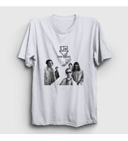 Presmono Unisex Beyaz Band The Neighbourhood T-Shirt 175366tt