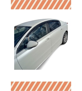 Peugeot 508 2010-2018 4'lü Mügen Tip Cam Rüzgarlığı